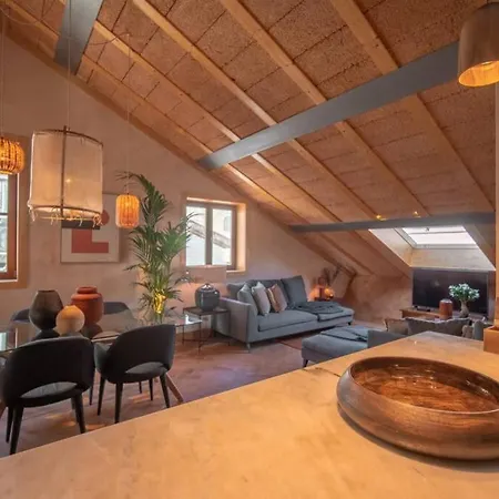 Apartment Eco Penthouse In Downtown With Rooftop & Parking Porto